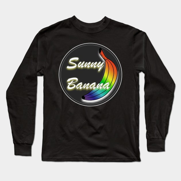 Sunny Banana Long Sleeve T-Shirt by Stelviostrada